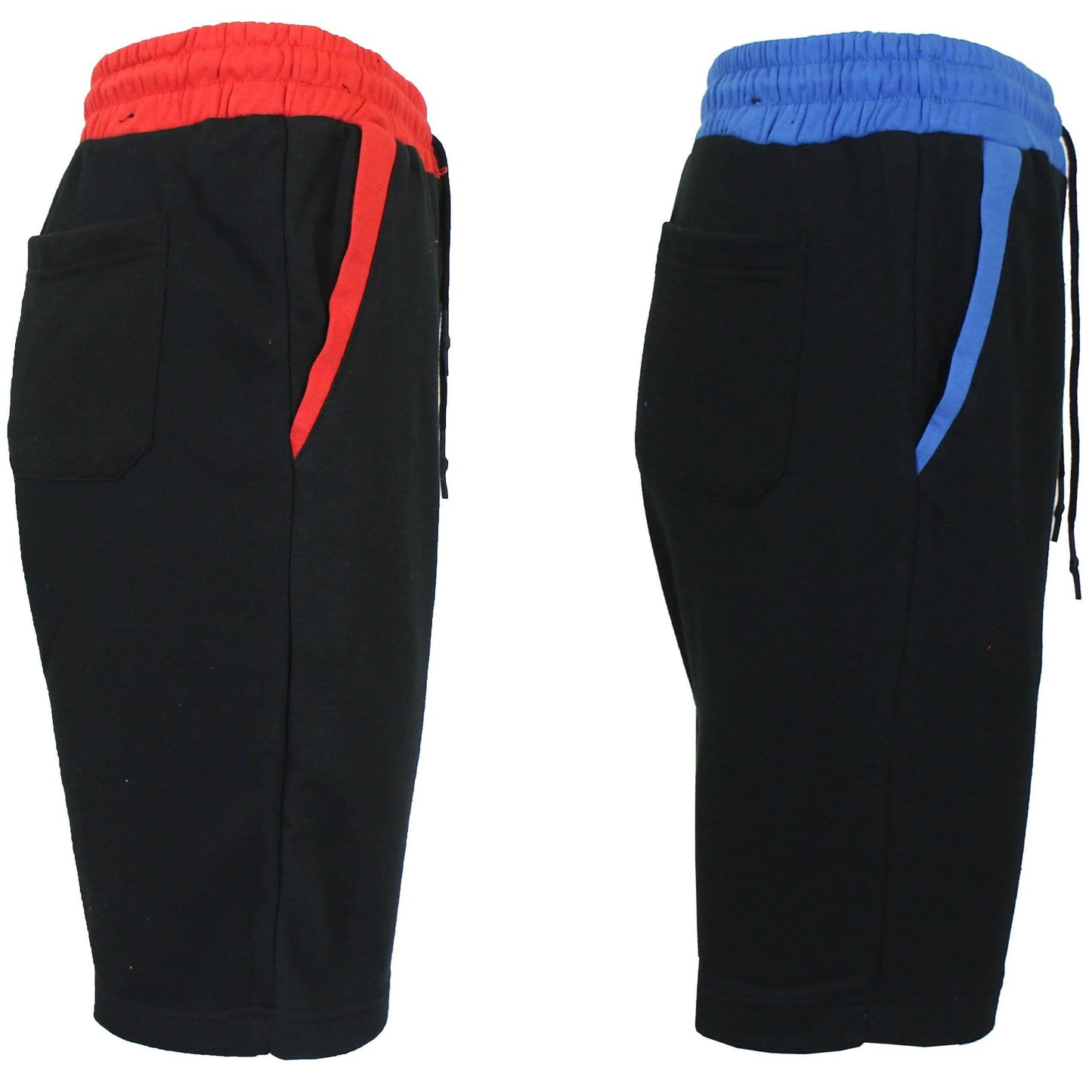 2er-Pack: Damen French Terry Jogger Sweat Shorts (Freizeit)