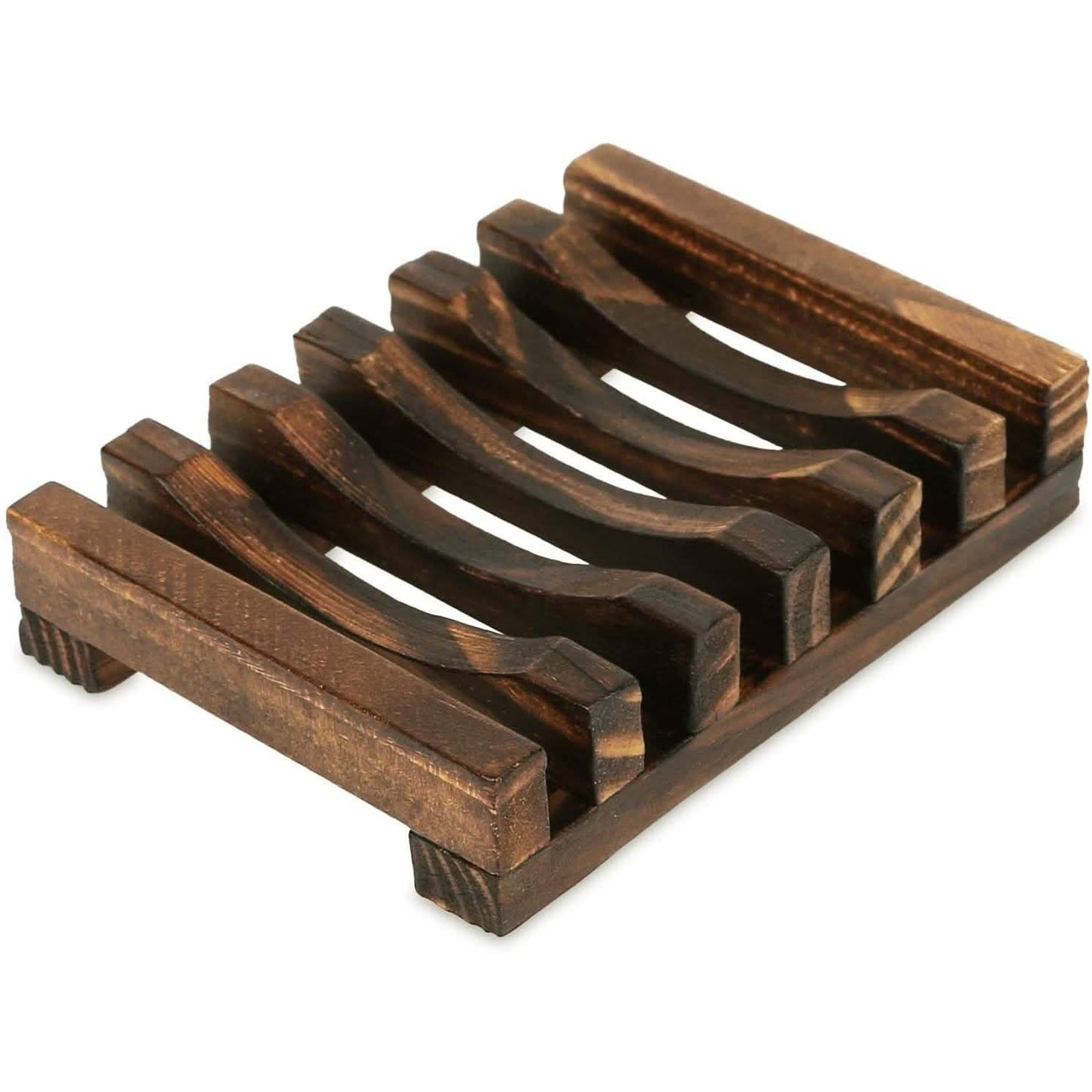 2er-Pack: Seifenablage aus Holz