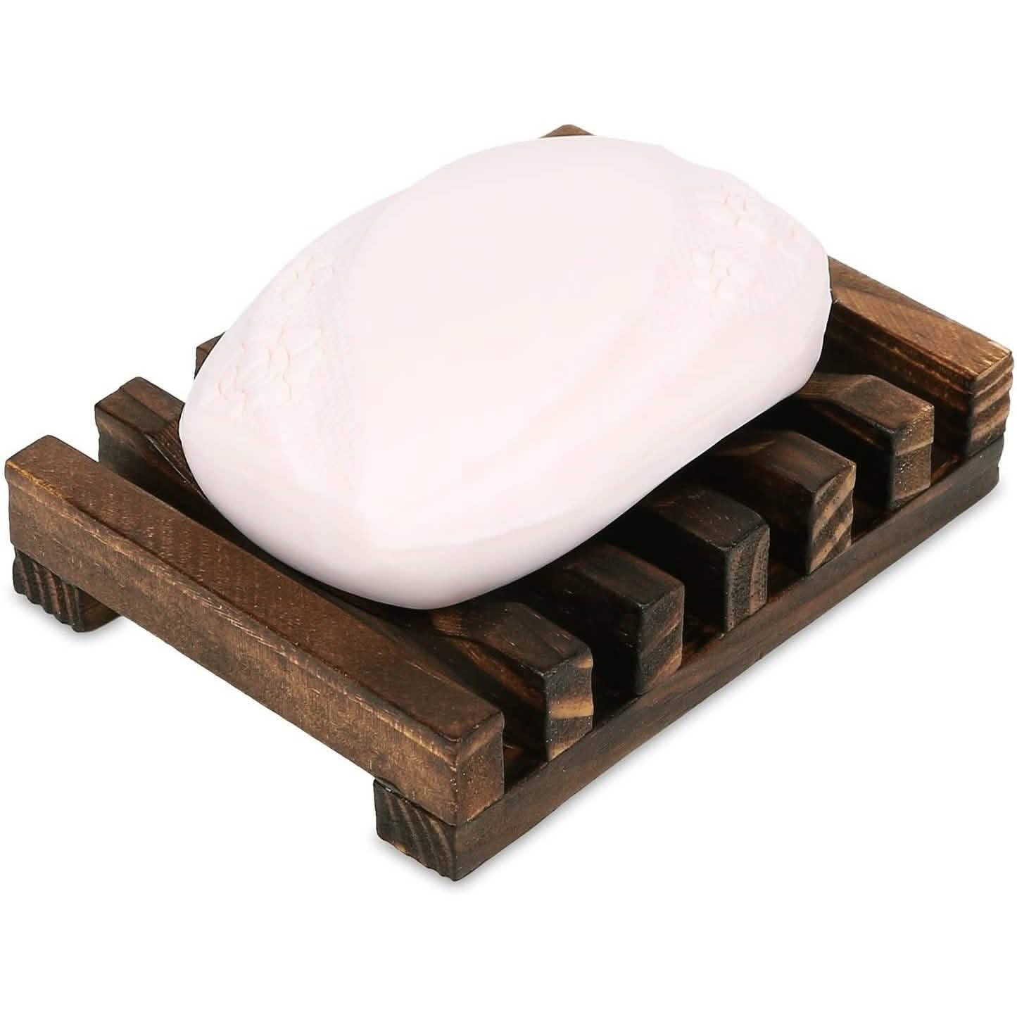 2er-Pack: Seifenablage aus Holz