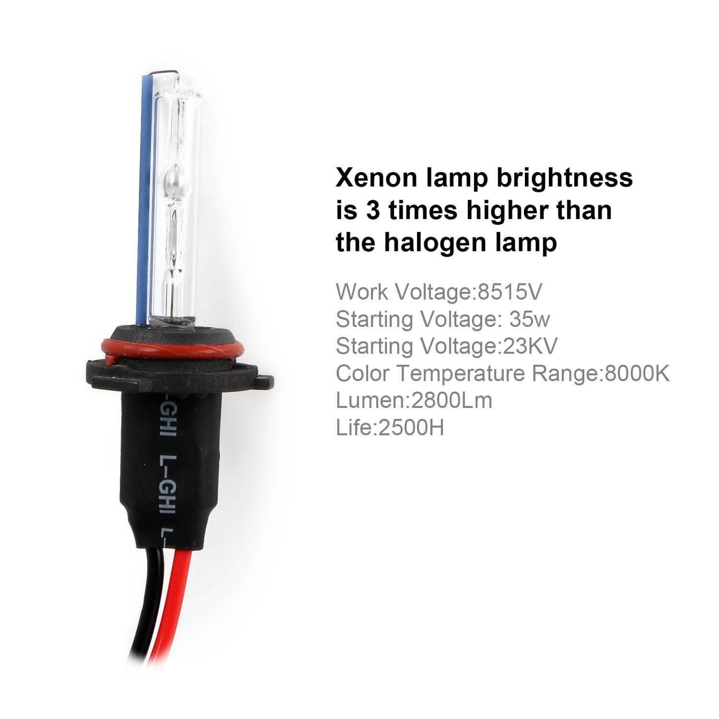 2-teilig: 9006/HB4 HID Xenon Glühbirnen