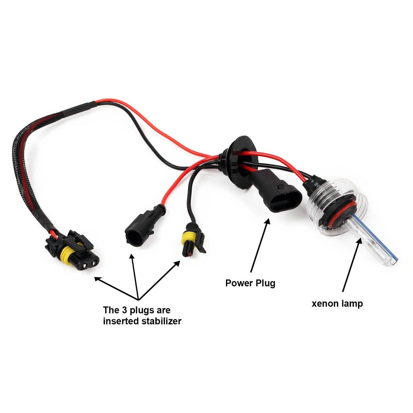 2-teilig: 9006/HB4 HID Xenon Glühbirnen