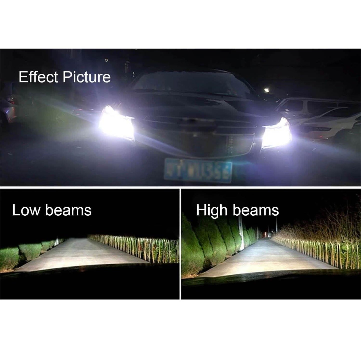 2-teilig: 9006/HB4 HID Xenon Glühbirnen