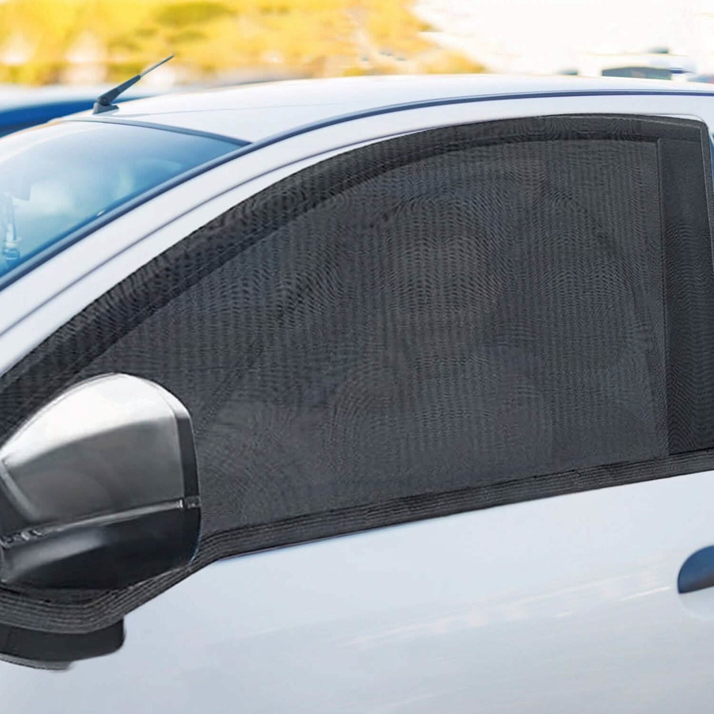 2-teiliges: Seitenfenster Auto Sonnenblende Netz