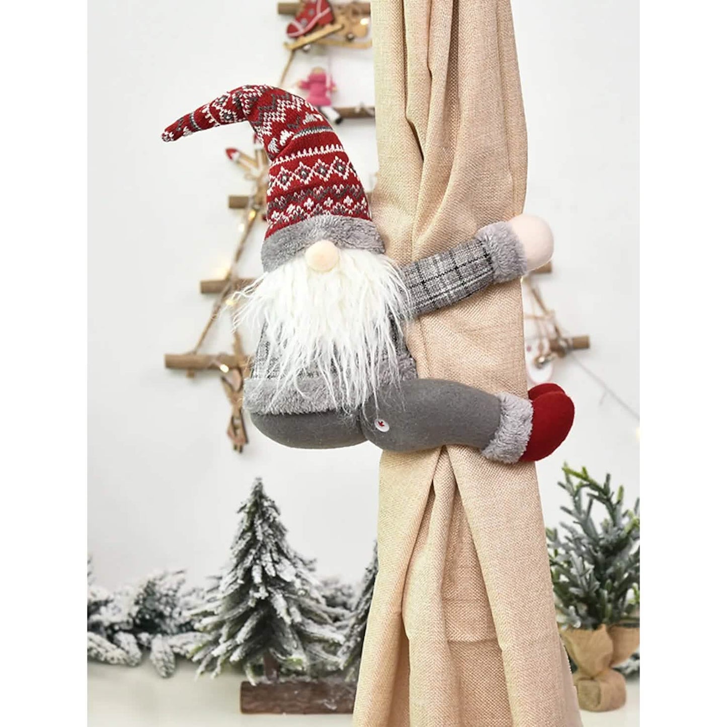 2er-Set: Weihnachtsgeschenk Gardinenschnalle