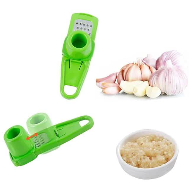 2-teilig: Knoblauch-Gemüseschneider