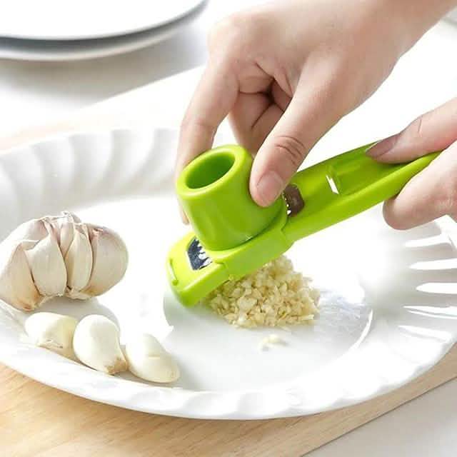 2-teilig: Knoblauch-Gemüseschneider