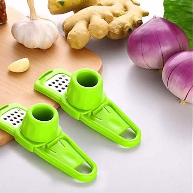 2-teilig: Knoblauch-Gemüseschneider