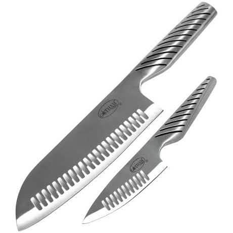 2er-Set: Gotham Steel Pro Cut – Das japanische superscharfe Edelstahlmesser-Set