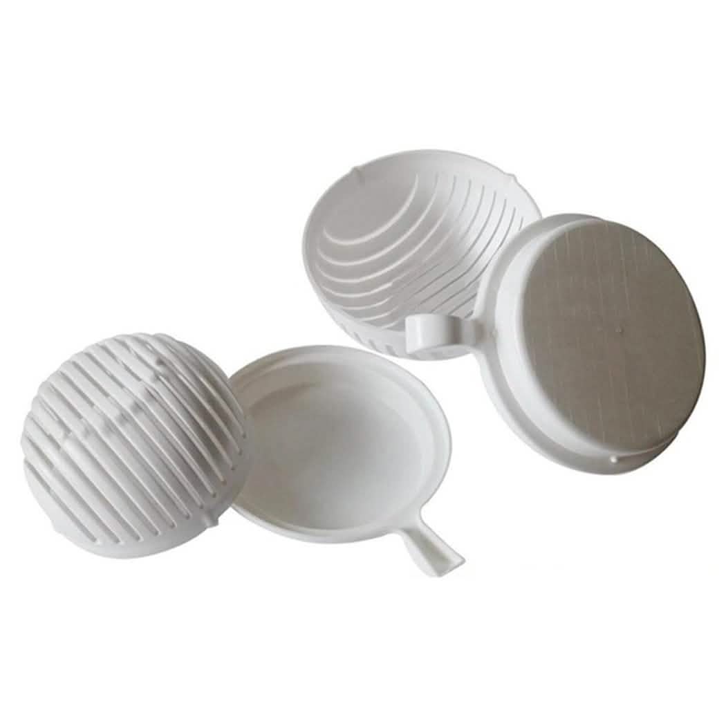 2-teilig: Instant-Salatschneider-Schüssel-Set