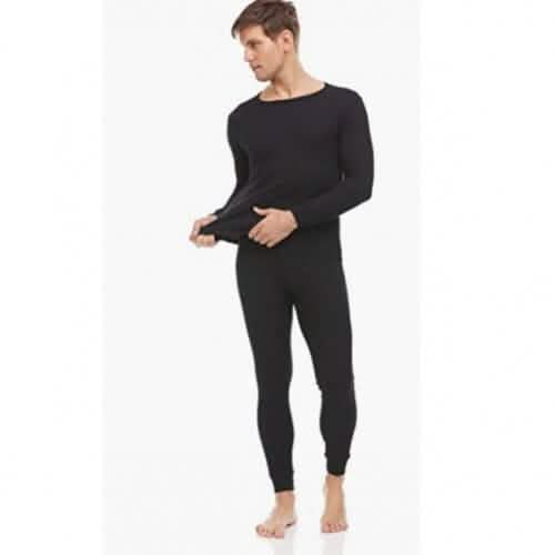 2-teiliges Set: Baumwoll-Thermo-Set mit Hemd und Hose