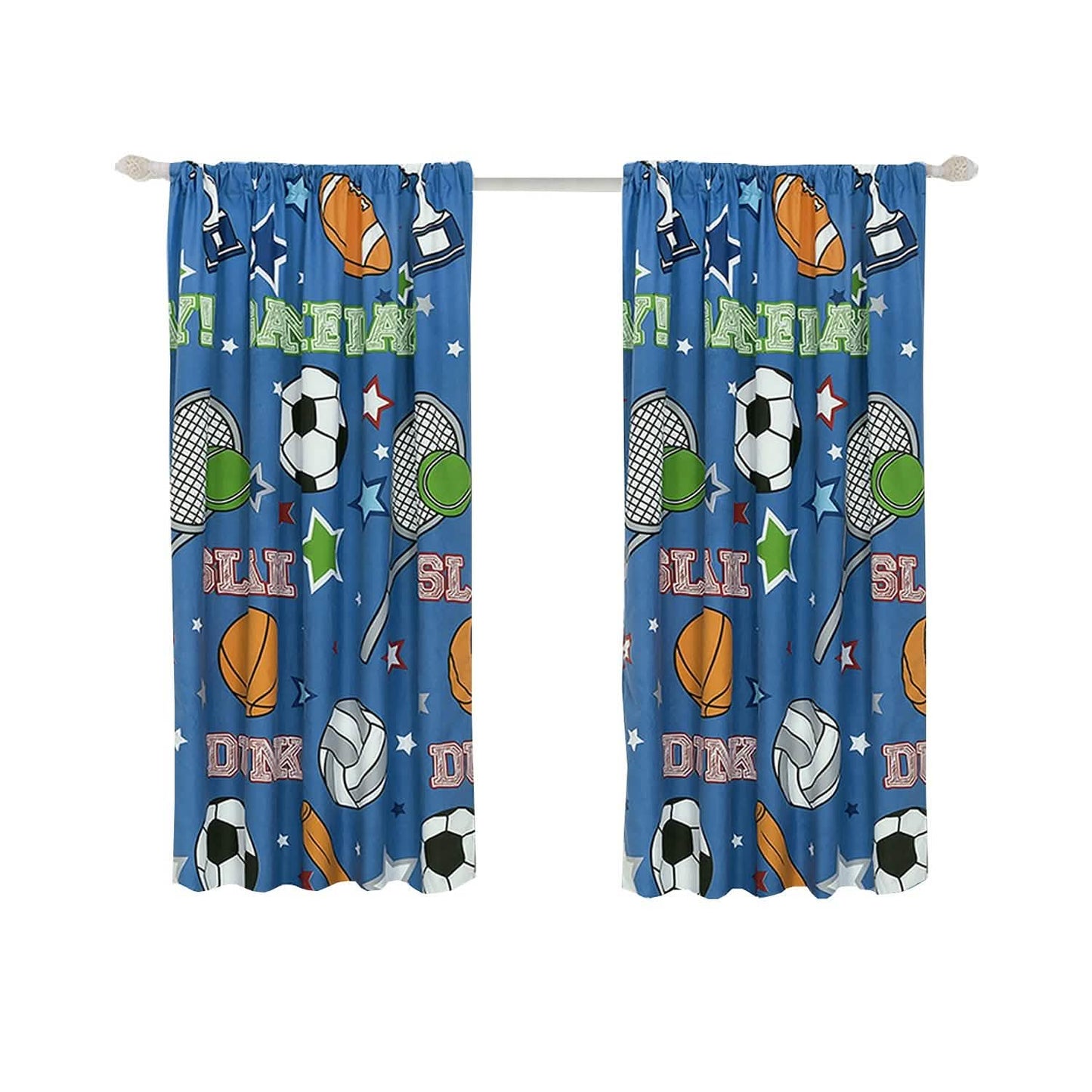 2er-Set: Kidz Mix Game Day Fensterpaneel-Paar