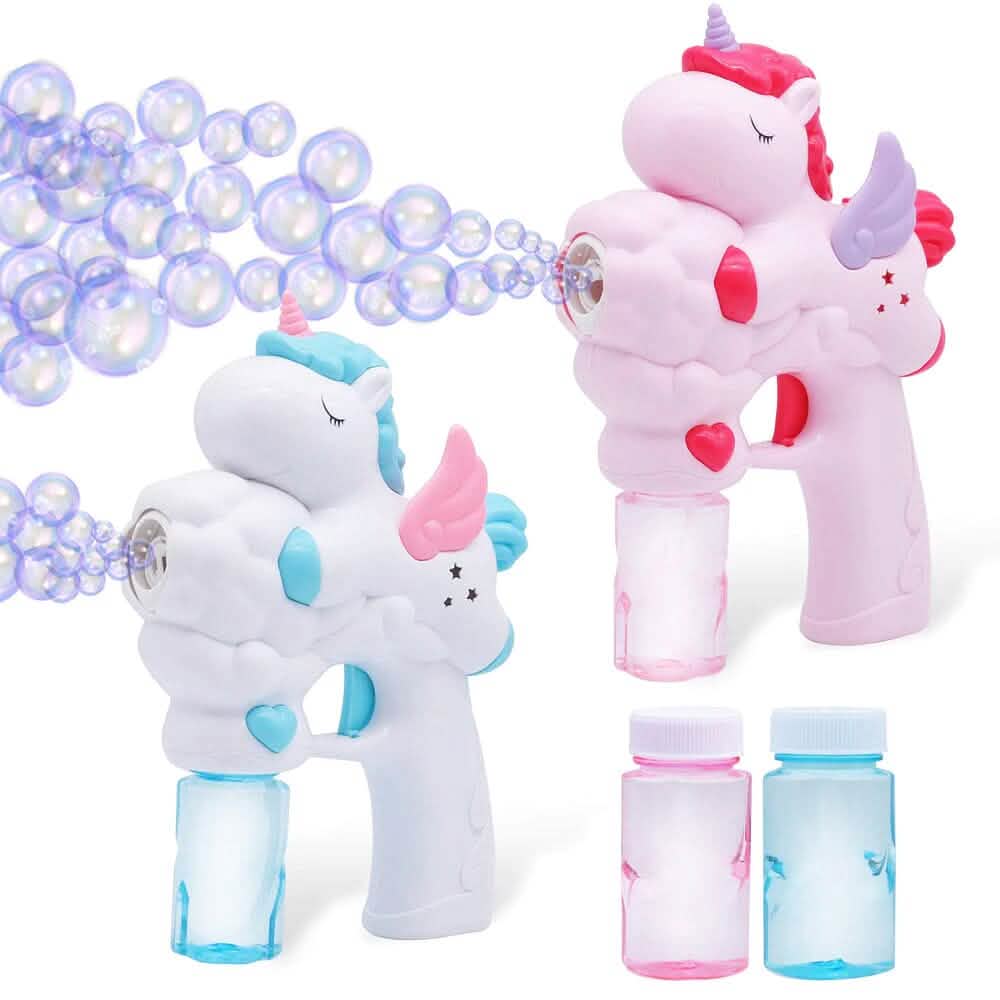 2-teilig: Einhorn Seifenblasenpistole