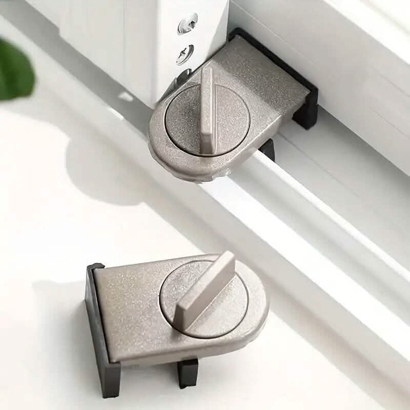 2-teilig: Schiebefenster- und -türschlösser aus Aluminiumlegierung