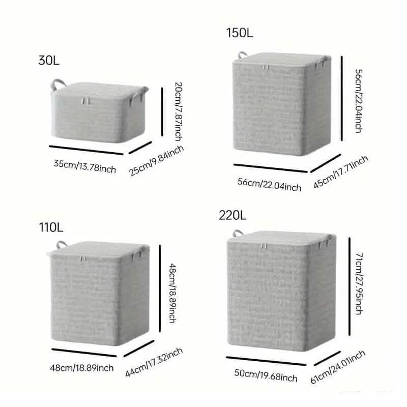 Kleider Quilt Umzugs-Aufbewahrungsbox