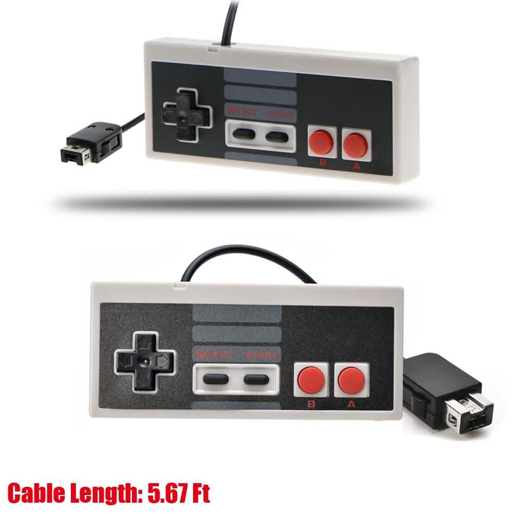 2-teilig: NES Classic Mini Edition Controller mit 1,8 m langem Verlängerungskabel