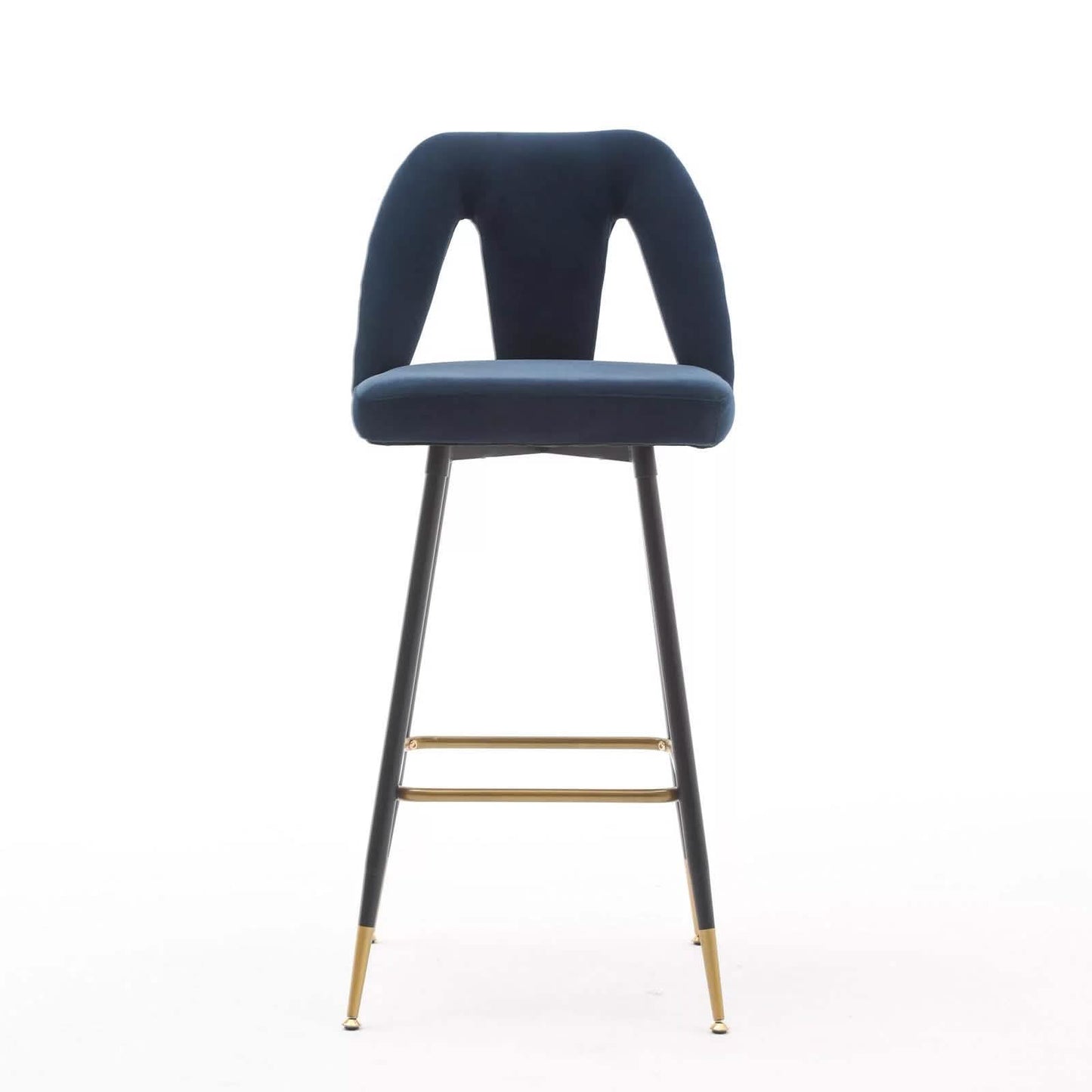 2er-Set: Moderner gepolsterter Barhocker