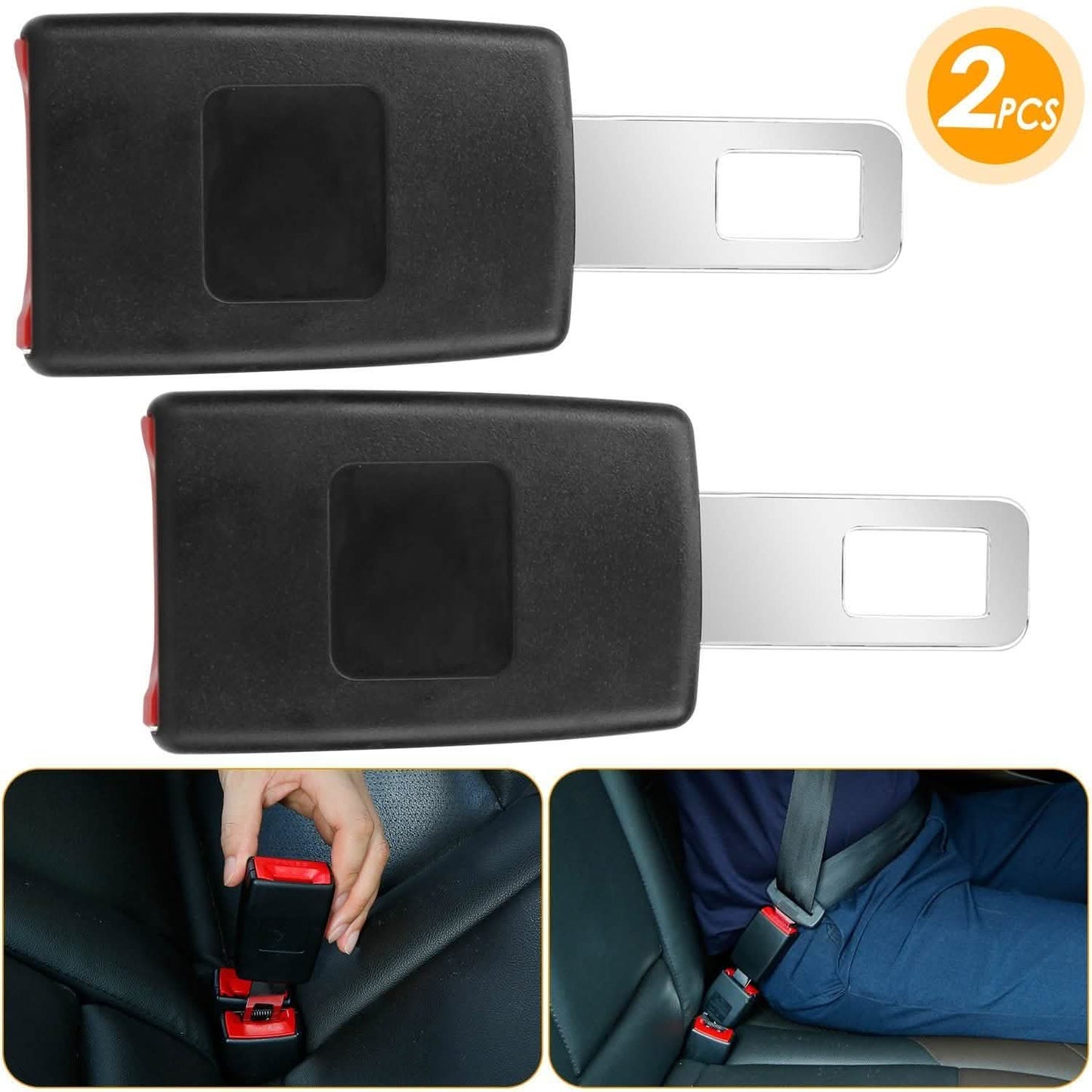 2er-Pack: Universelle Verlängerungsschnallengriffe für die Autosteckdose