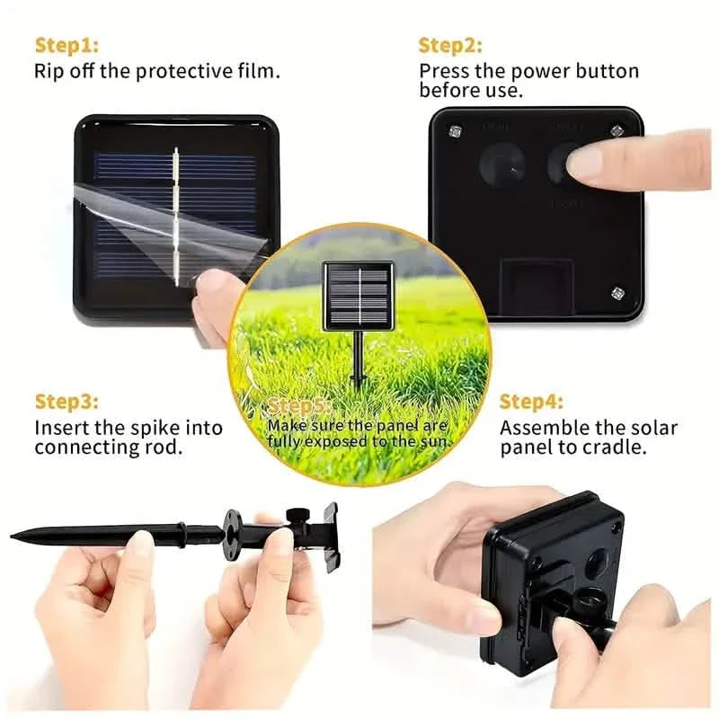 20 LED Marokkanische Kugel Solar Lichterkette