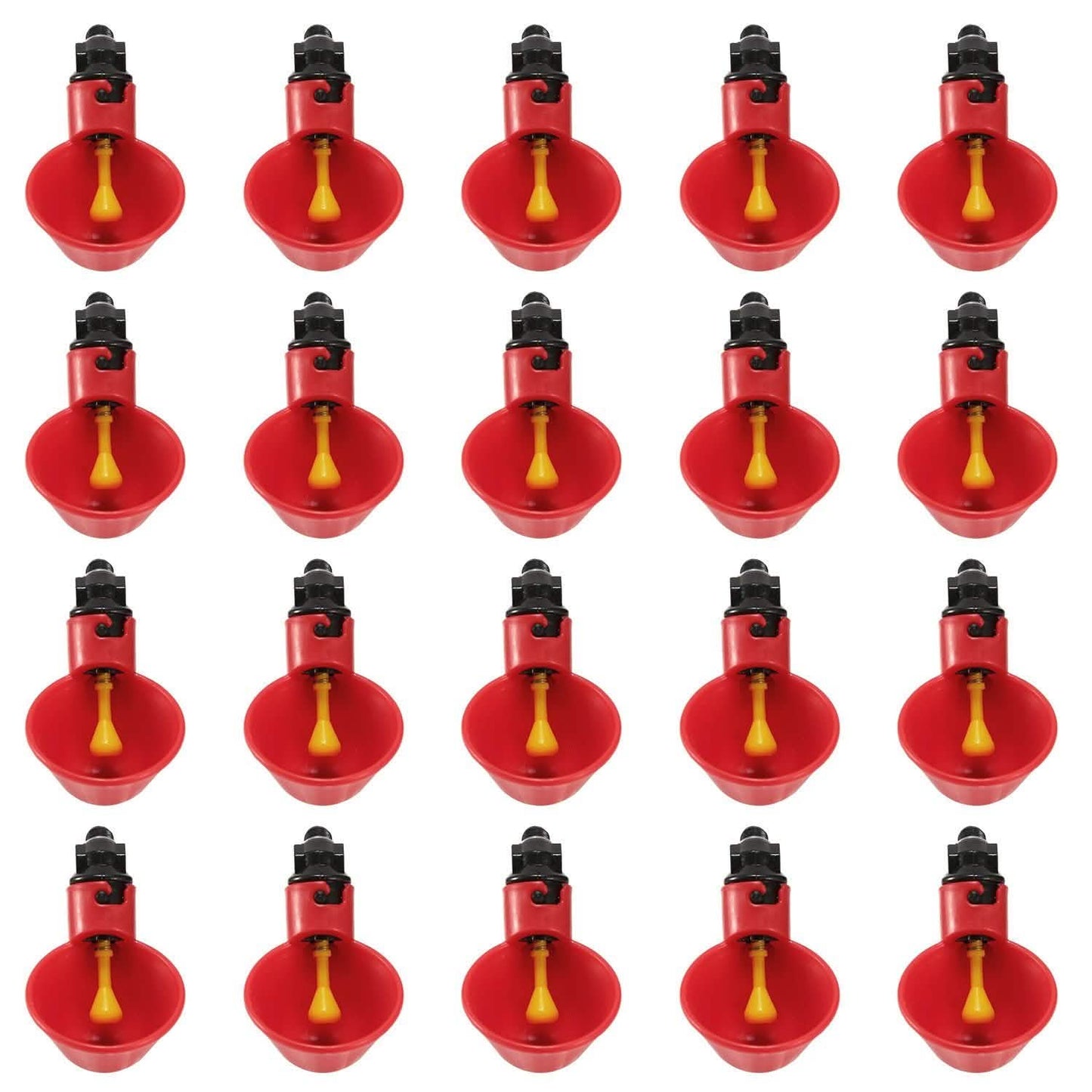 20er-Pack: Automatische Hühnertränke
