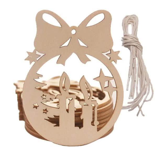 20er-Pack: Weihnachtsdeko-Anhänger