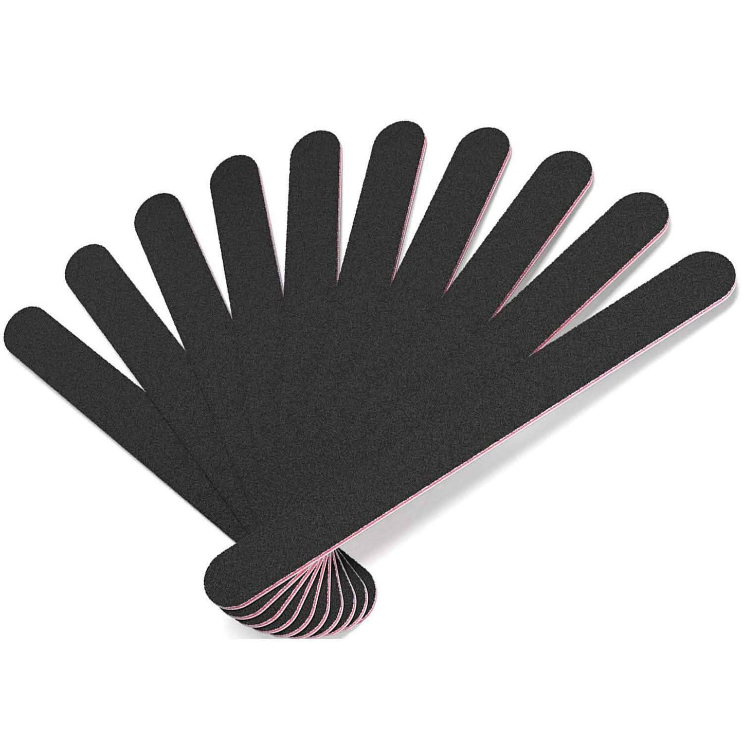20er-Pack: Professionelle doppelseitige Nagelfeilen, Körnung 100/180