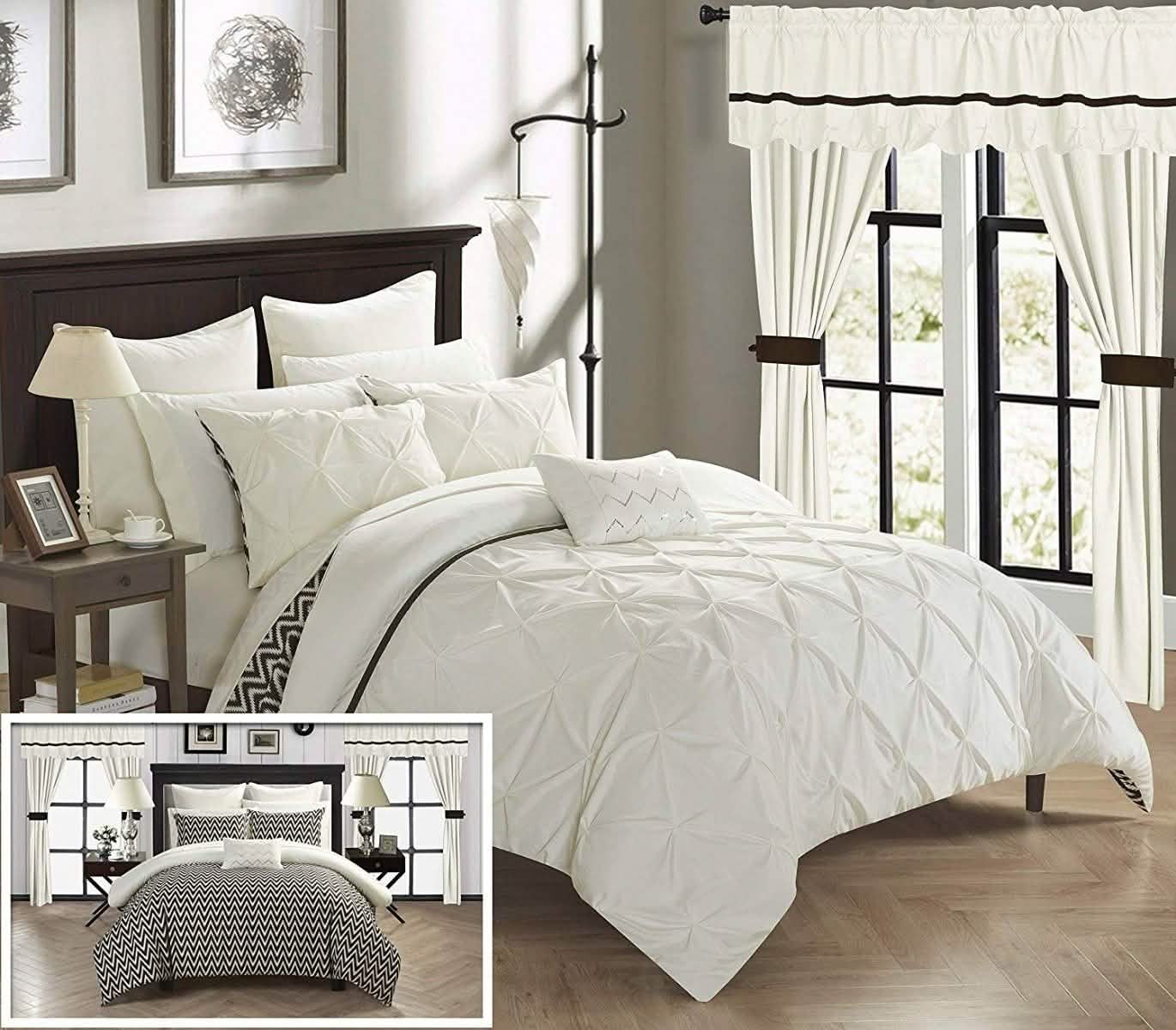 20-teiliges Set: Knoxville Wendebettdecke Komplettbett