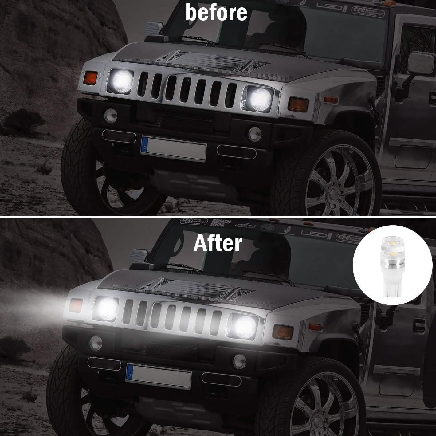 20er-Pack: LED-Autobirnen