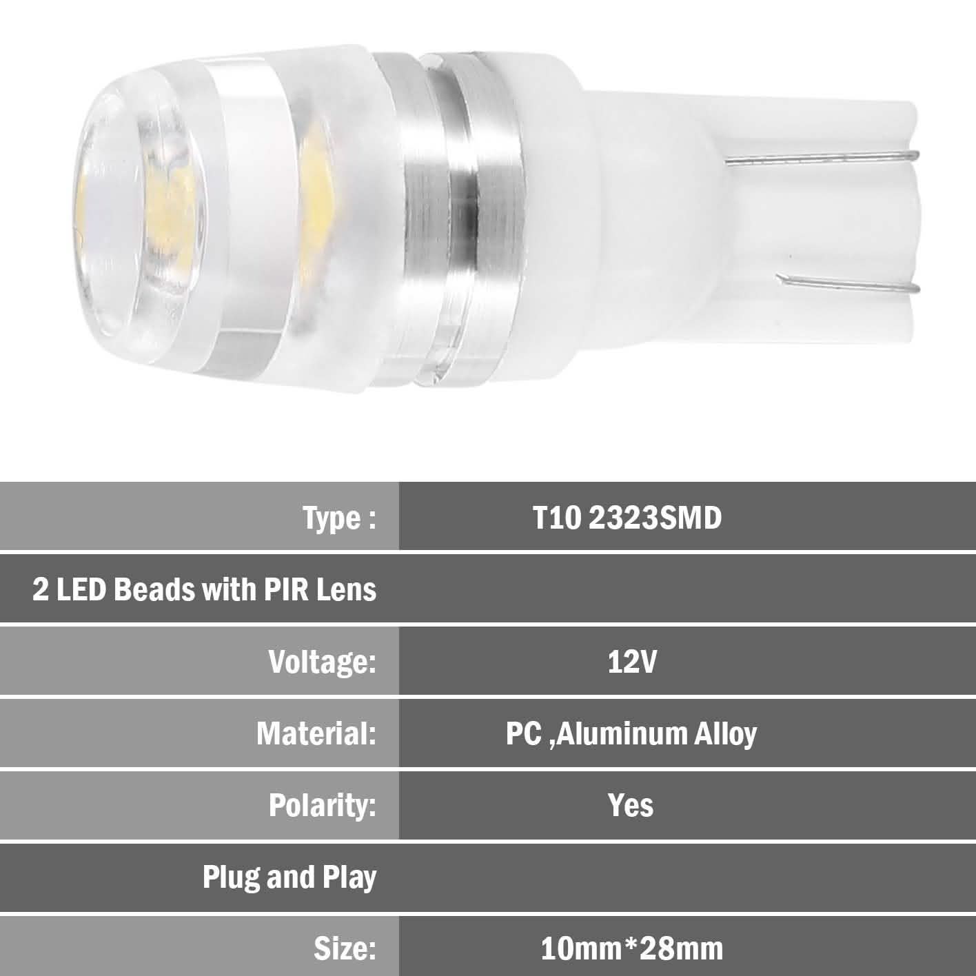 20er-Pack: LED-Autobirnen
