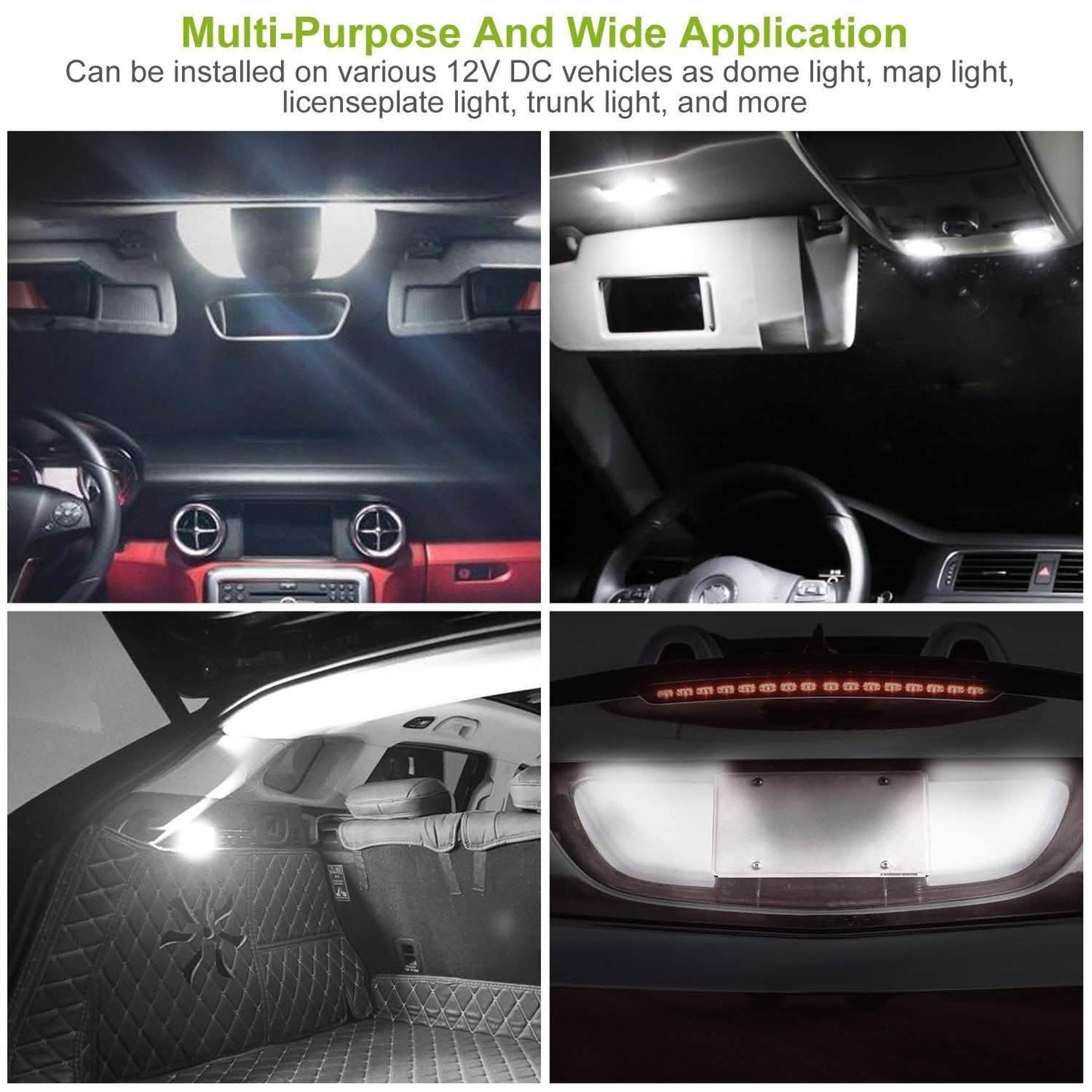 20 Stück: T10 SMD5730 LED-Leuchtmittel