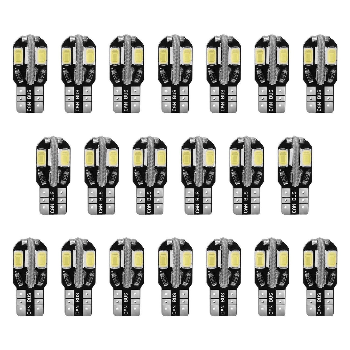 20 Stück: T10 SMD5730 LED-Leuchtmittel