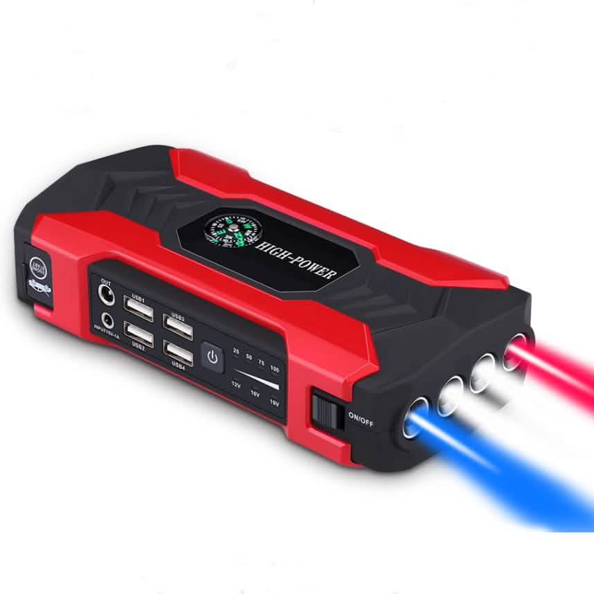 20000mAh Starthilfe Powerbank 200-600A Tragbares Ladegerät Auto Starthilfe