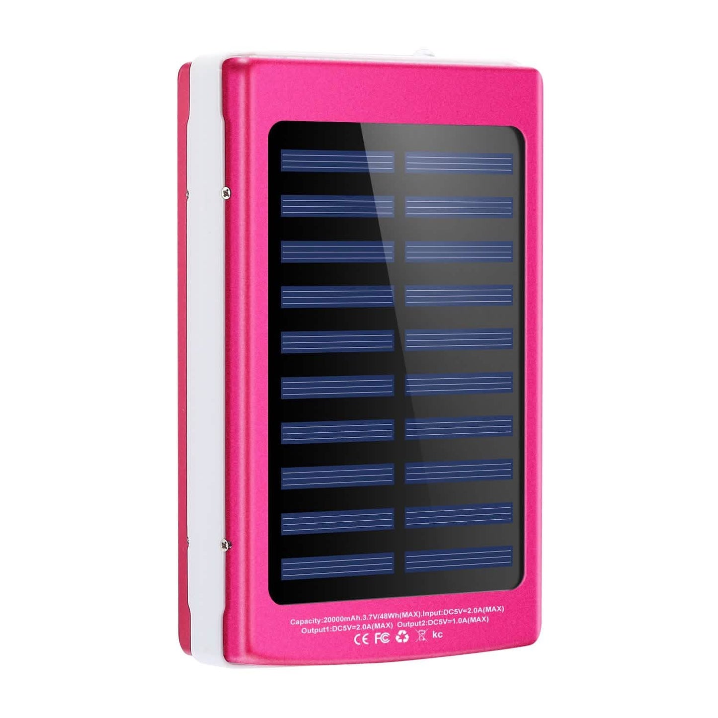20.000 mAh Solar-Powerbank