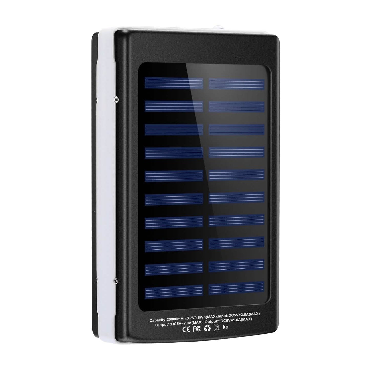 20.000 mAh Solar-Powerbank