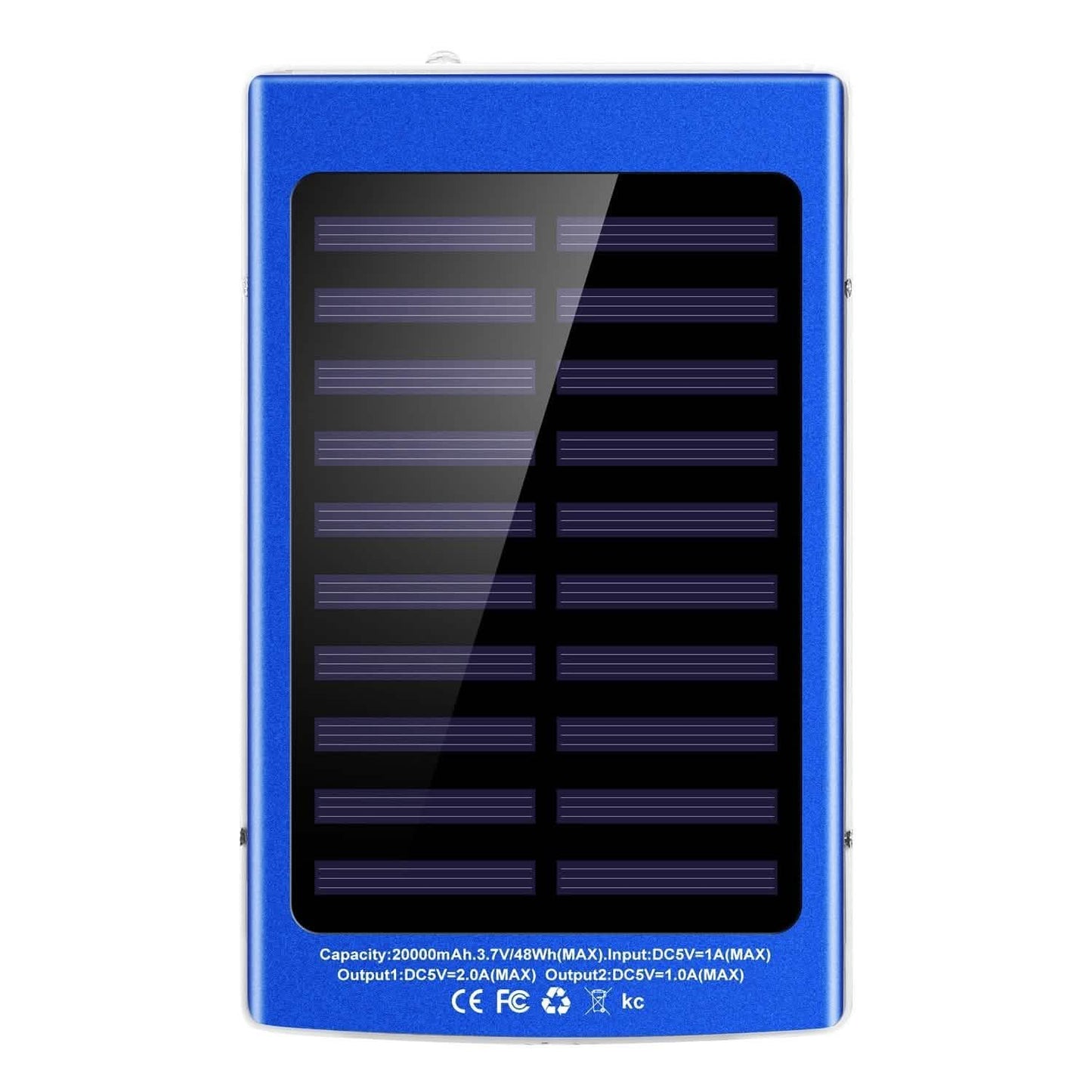 20.000 mAh Solar-Powerbank