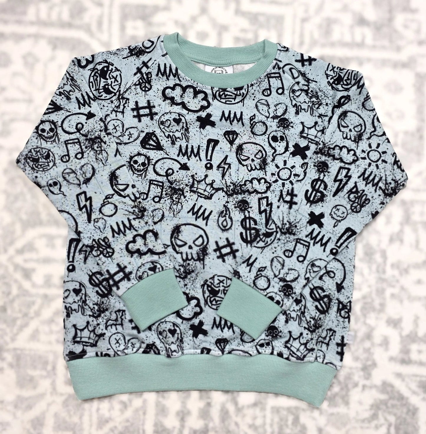 Bambus-Rundhals-Sweatshirt