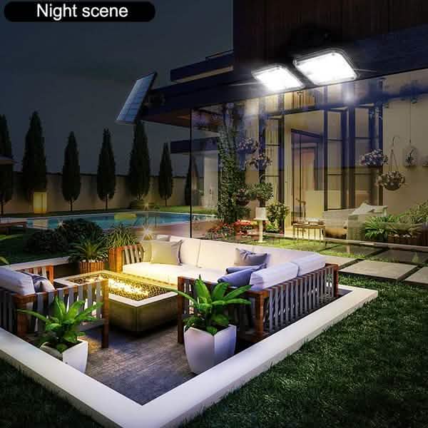 20W Superhelle Solarleuchten 120 LED IP65 Wasserdicht