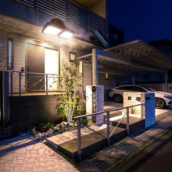 20W Superhelle Solarleuchten 120 LED IP65 Wasserdicht