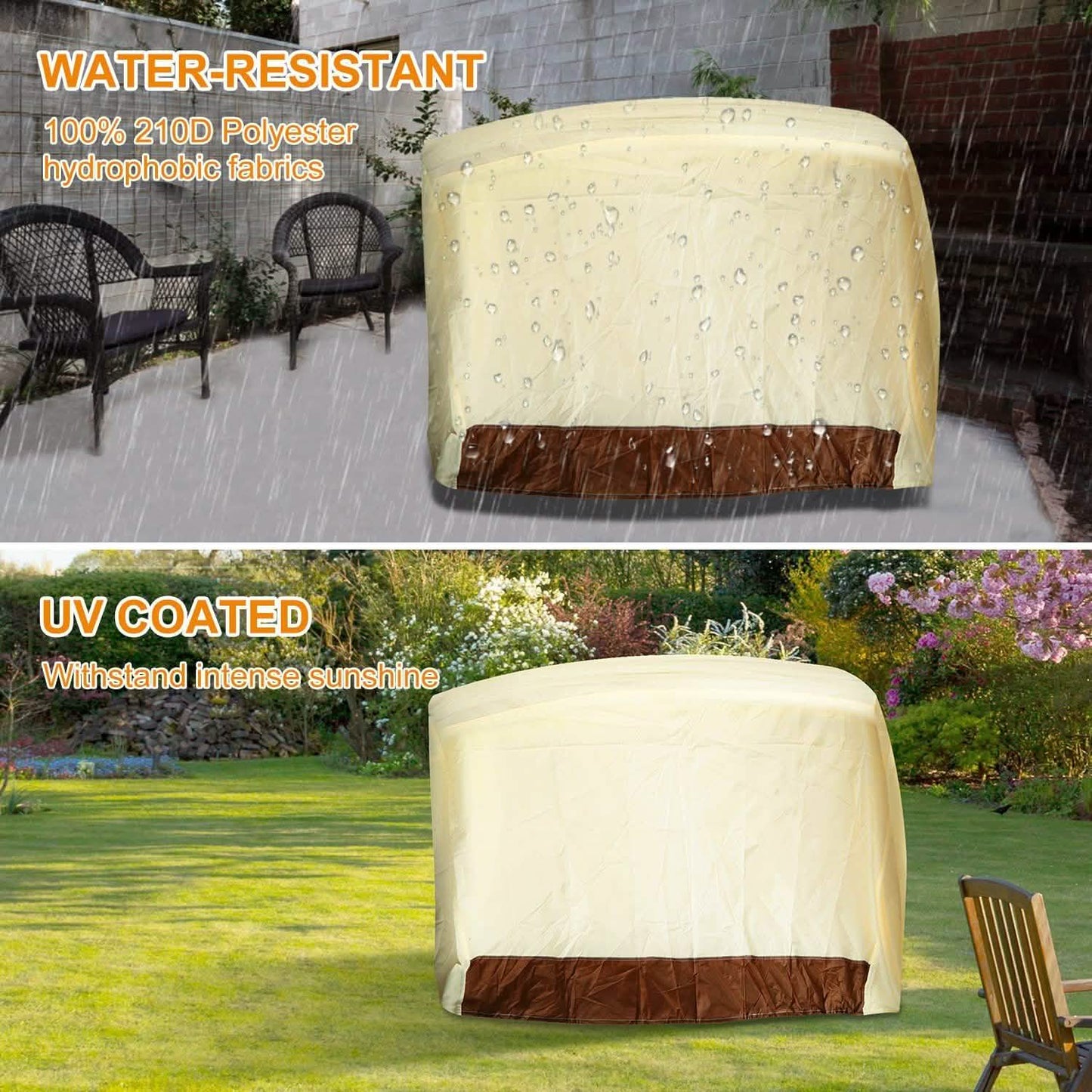 210D Wasserdichte Outdoor BBQ Grillabdeckung