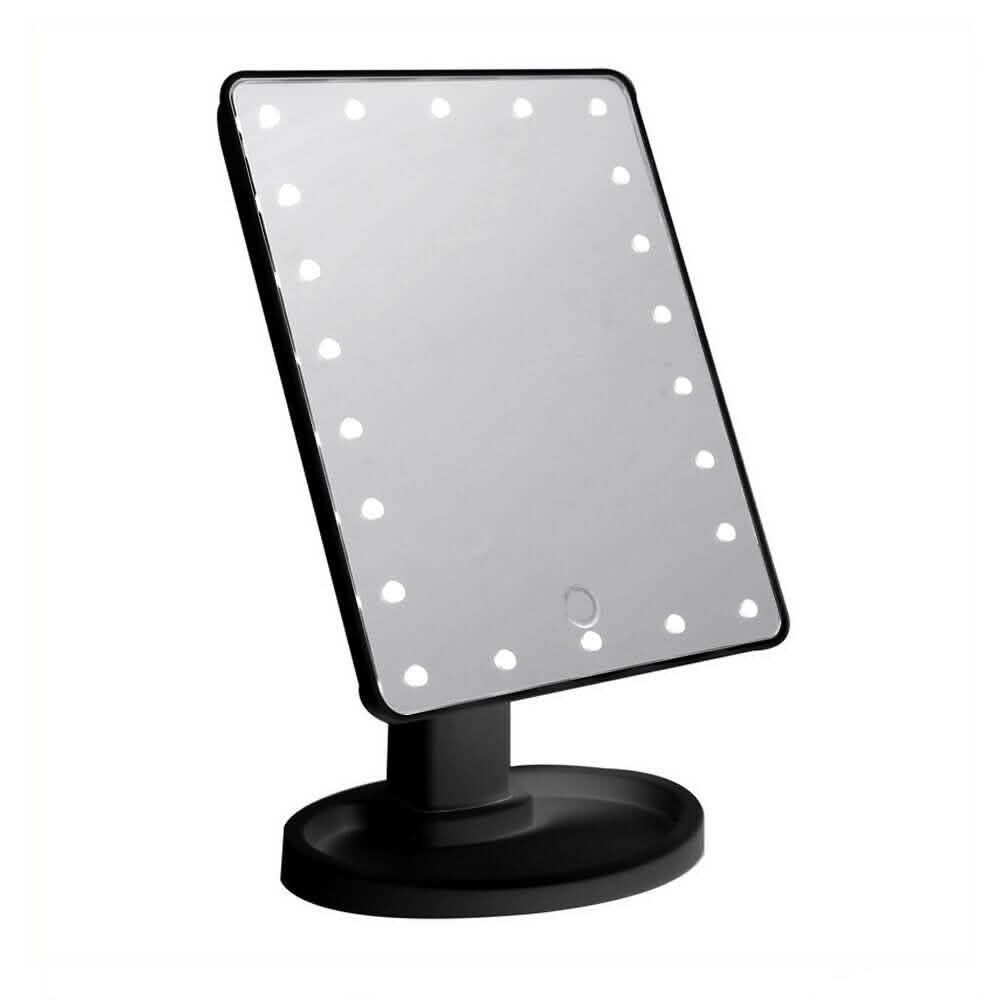 22 LED Touchscreen Kosmetikspiegel mit Standfuß