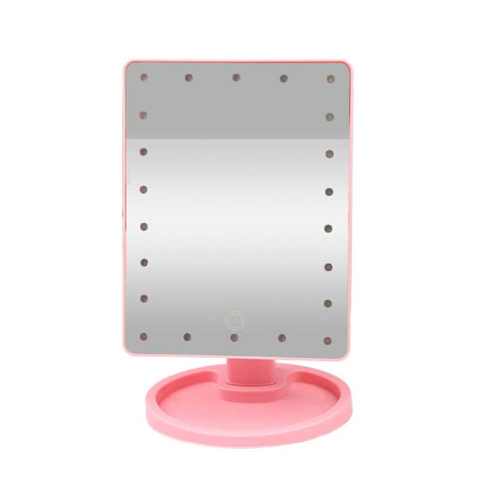 22 LED Touchscreen Kosmetikspiegel mit Standfuß