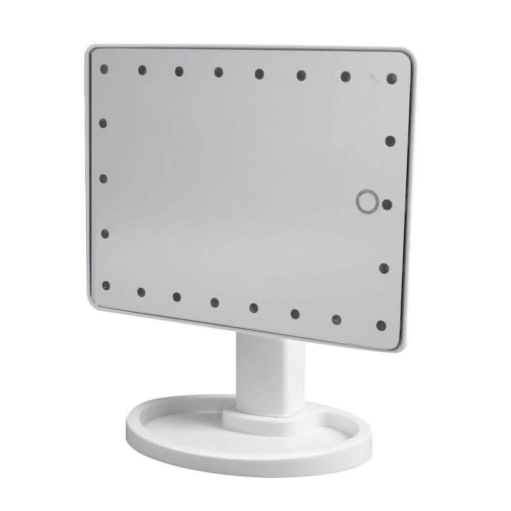 22 LED Touchscreen Kosmetikspiegel mit Standfuß