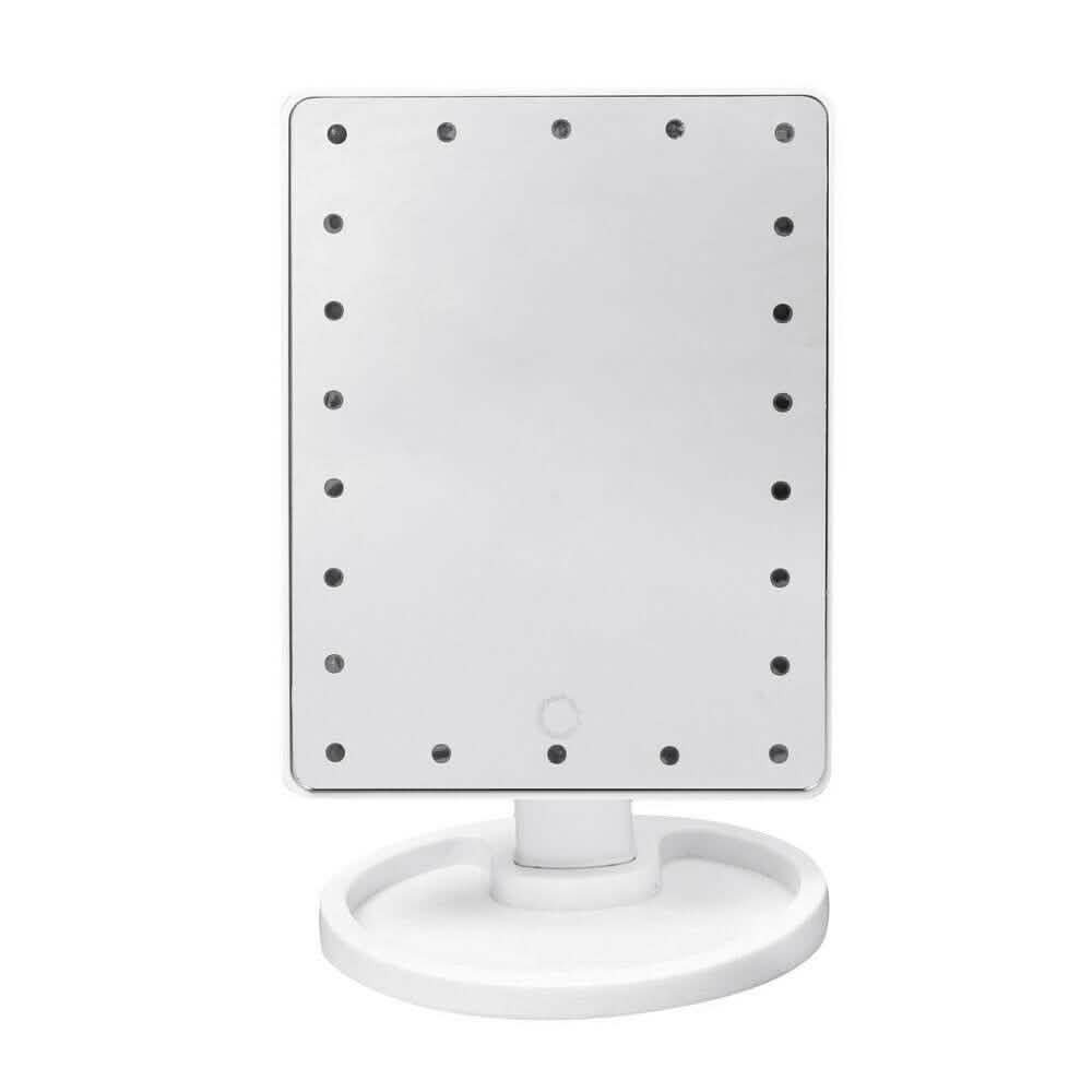22 LED Touchscreen Kosmetikspiegel mit Standfuß