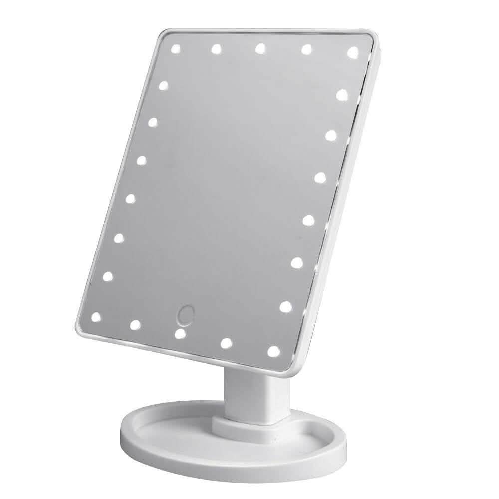 22 LED Touchscreen Kosmetikspiegel mit Standfuß