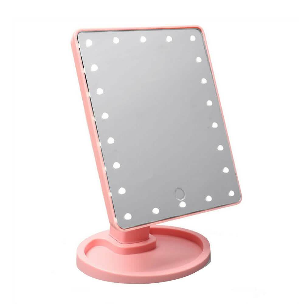 22 LED Touchscreen Kosmetikspiegel mit Standfuß