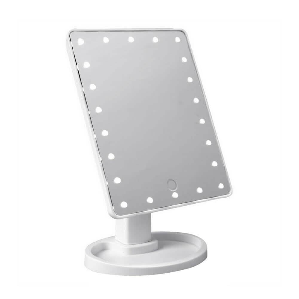 22 LED Touchscreen Kosmetikspiegel mit Standfuß