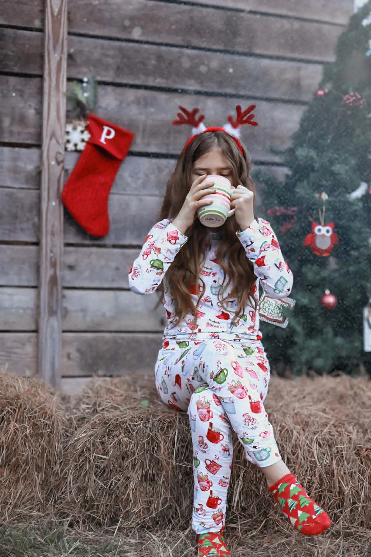 Langarm-Pyjama-Set