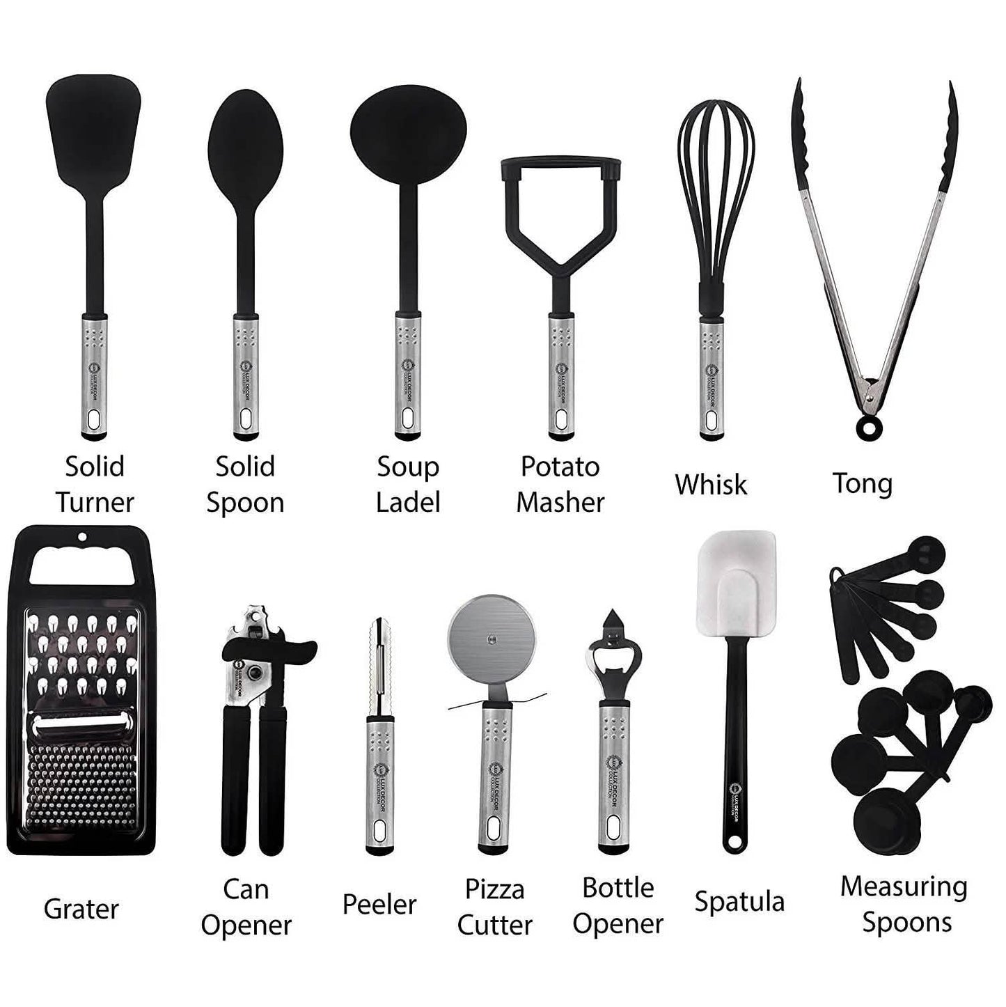 23-teilig: Kochgeschirr-Set