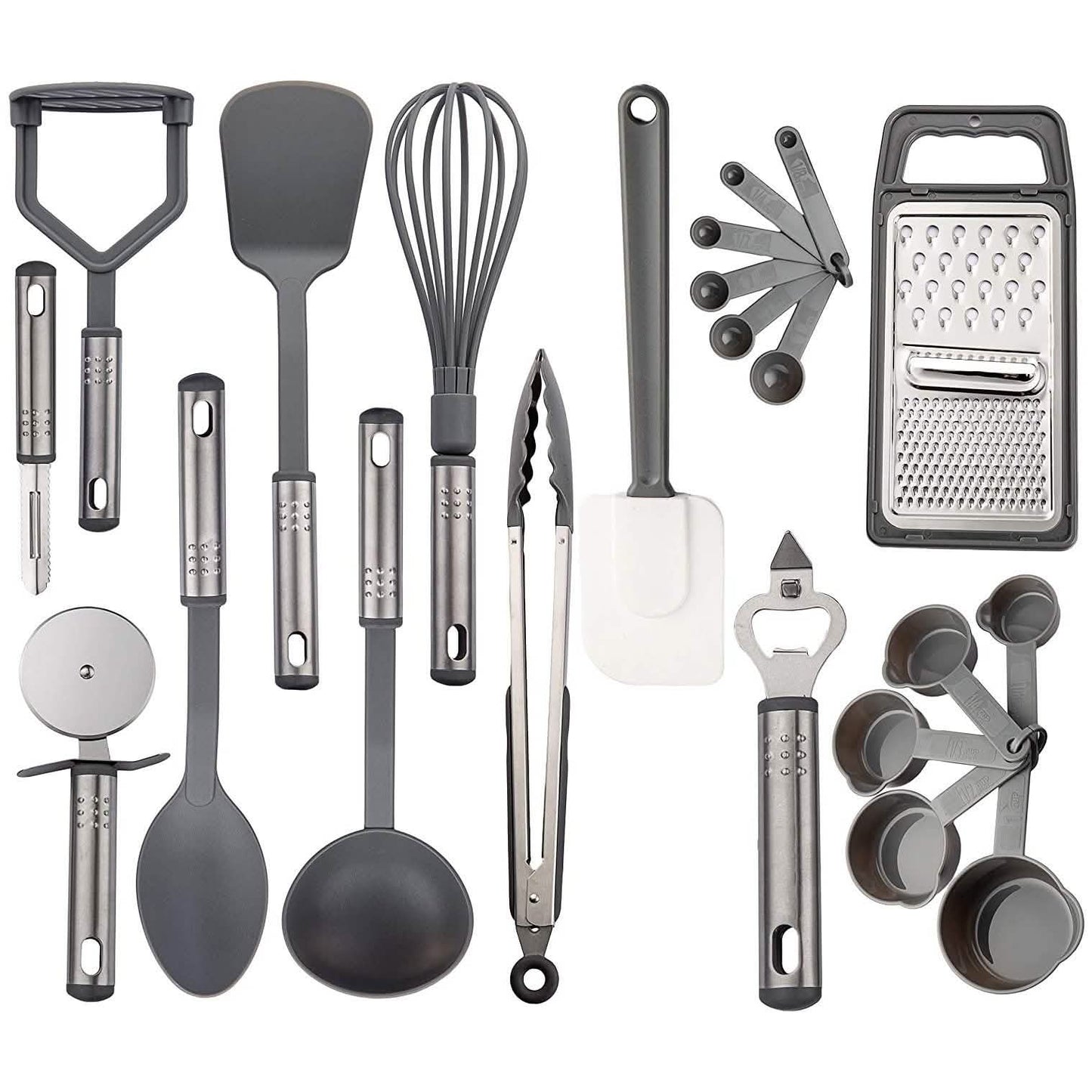 23-teilig: Kochgeschirr-Set