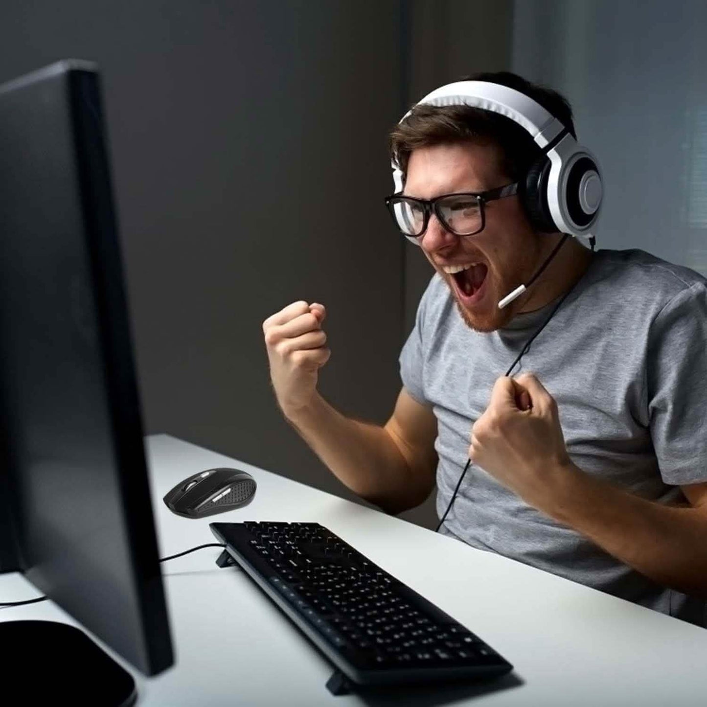2.4 G Kabellose Gaming-Maus Optisch