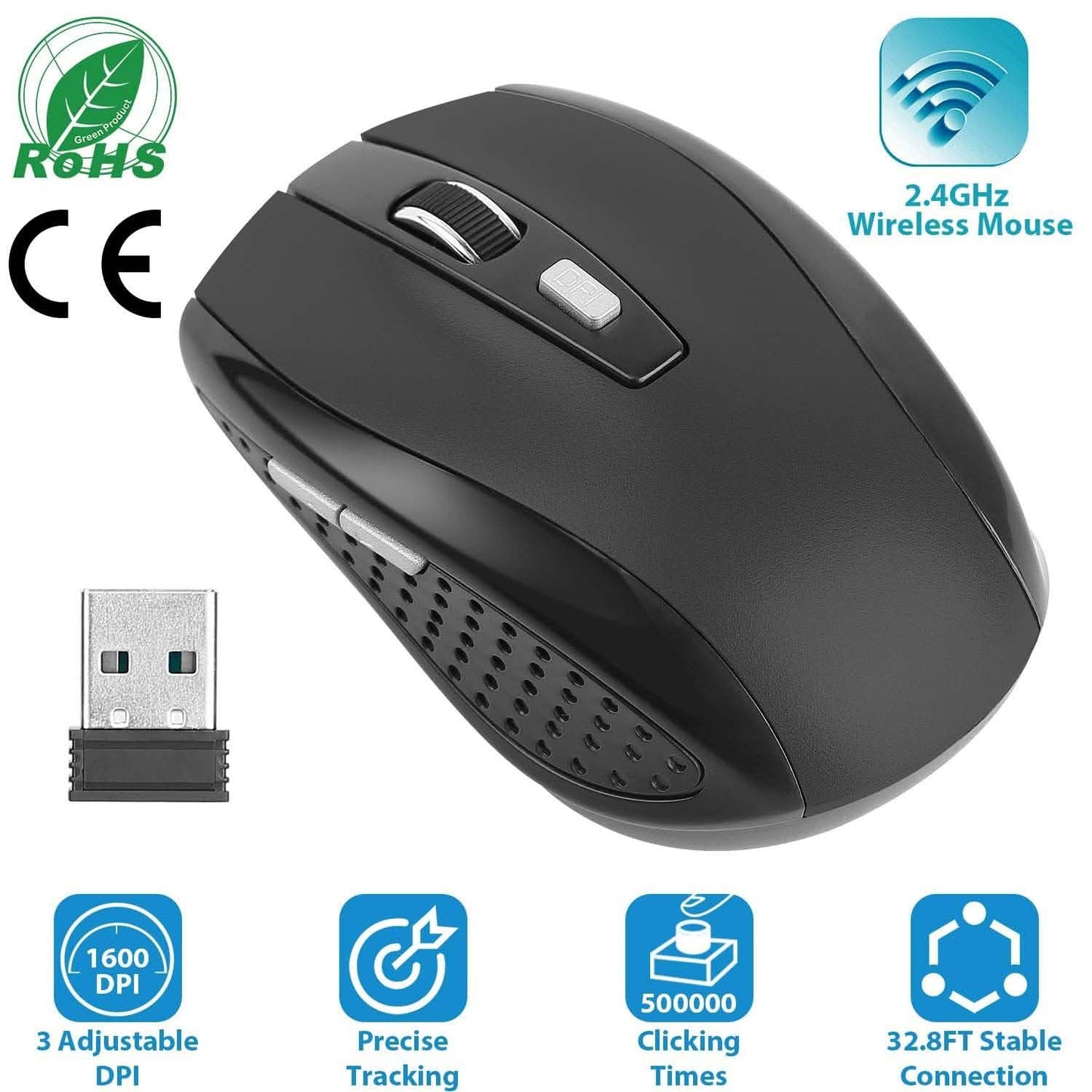 2.4 G Kabellose Gaming-Maus Optisch
